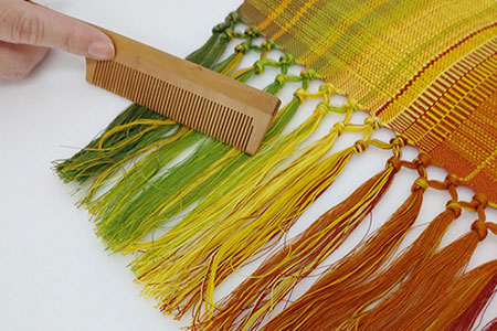 みんさー織 タペストリー・小(大胡蝶) AZ-50-1