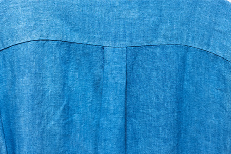 【石垣島の藍染工房】長袖シャツ【カラー:ブルー】【サイズ:Lサイズ】KB-162-1