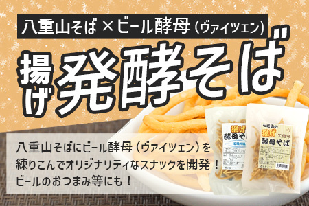 最南端のクラフトビール＆石垣島の揚げ酵母そば　おつまみセット　V-28