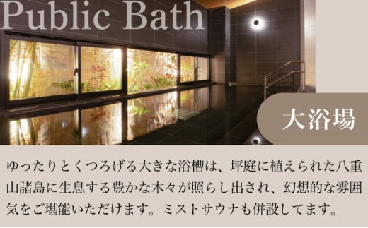 ホテルグランビュー石垣The First　ツイン宿泊利用券（1泊朝食付き） ツイン宿泊利用券（1泊朝食付き）