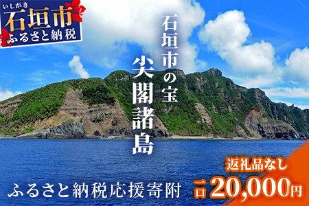 返礼品なし】石垣市の宝「尖閣諸島」資料収集及び情報発信等事業 の為の寄附(20000円): 石垣市ANAのふるさと納税