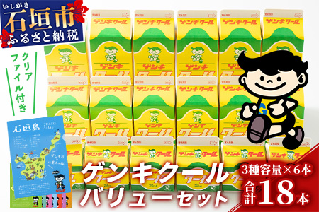 【ふるさと納税限定】ゲンキクールバリューセット【八重山ゲンキ乳業】【石垣島のソウルドリンク ゲンキクール】GN-1-1