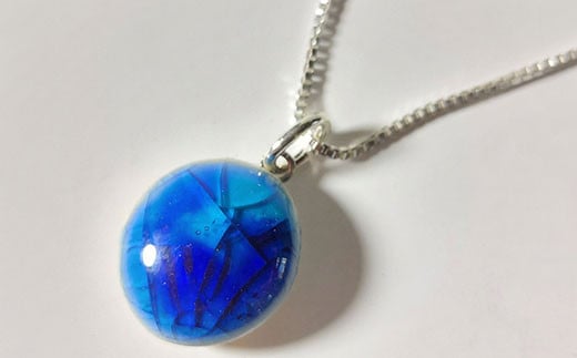 石垣焼 シルバースライドプチネックレス | 沖縄県 石垣市 ネックレス 送料無料 Y-018