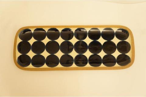 沖縄づくし！【一翠窯×ほうき星】やちむんセット「呉須丸紋」