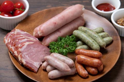 粗挽チーズ入り ウインナー 6cm ＆ あぐー粗挽 ソーセージ 13cm