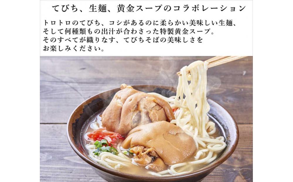てびちそば（8食）生麺タイプ 特製スープ付き｜沖縄そば【宮良そば】