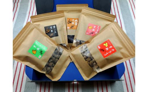 ※25.3.10受付停止※５種類の黒糖セット