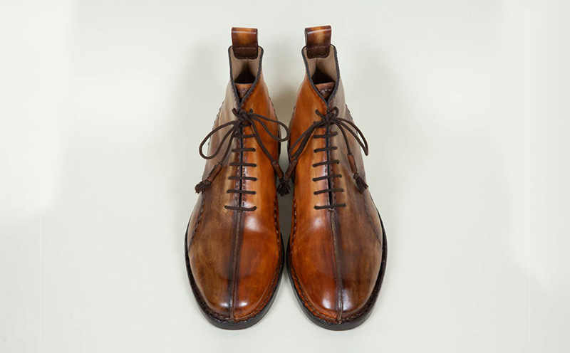 フルオーダーメイド靴　MICHELANGERO　ミケランジェロ　【靴工房カステッリーノ】 革 靴 靴職人 フルオーダー オーダーメイド ハンドメイド レザー レザーシューズ シューズ 日用品 雑貨 ファッション イタリア 沖縄 おきなわ 名護 なご 革靴 工房 手作り