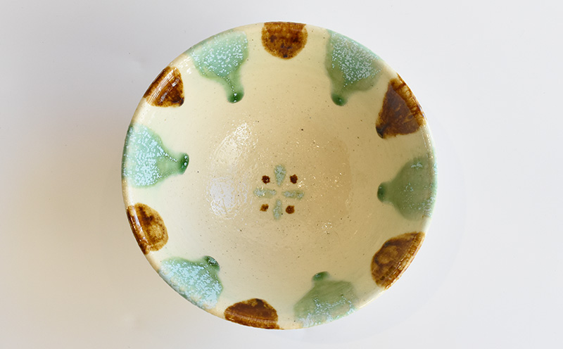 沖縄県屋我地島焼『 erba エルバ そばmakai 6寸 』 焼き物 やちむん ヤチムン 陶芸 伝統 器 食器 工芸 工芸品 まかい ギフト 贈答 プレゼント 贈り物 オススメ 人気 敬老の日 母の日 父の日 名護市