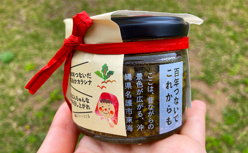ご飯のおともに！はなぱんちゅん物語【5個セット】 からし菜 高菜 野菜 加工品 地産地消 沖縄県産