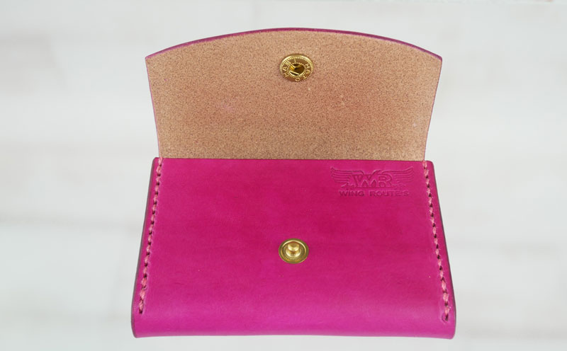 WingRoutes　コインケース　ピンク