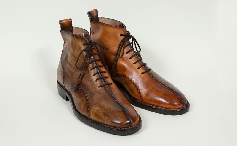 フルオーダーメイド靴　MICHELANGERO　ミケランジェロ　【靴工房カステッリーノ】 革 靴 靴職人 フルオーダー オーダーメイド ハンドメイド レザー レザーシューズ シューズ 日用品 雑貨 ファッション イタリア 沖縄 おきなわ 名護 なご 革靴 工房 手作り