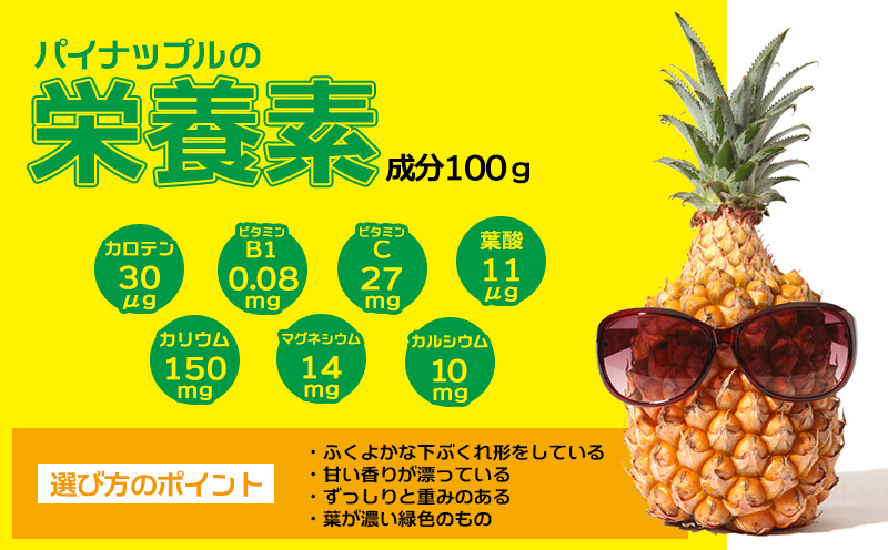 2026年発送【名護パイン園】　ボゴールパイン約6kg（6～7玉） 先行予約 パイナップル 甘い ジューシー デザート 取り寄せ 高級フルーツ 家族 子供 果物 旬 おすすめ ギフト 人気 家庭用 贈答用 母の日 ゴールドバレル 期間限定 年末 沖縄