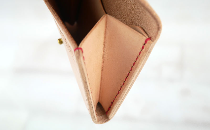 WingRoutes　コインケース　クリーム