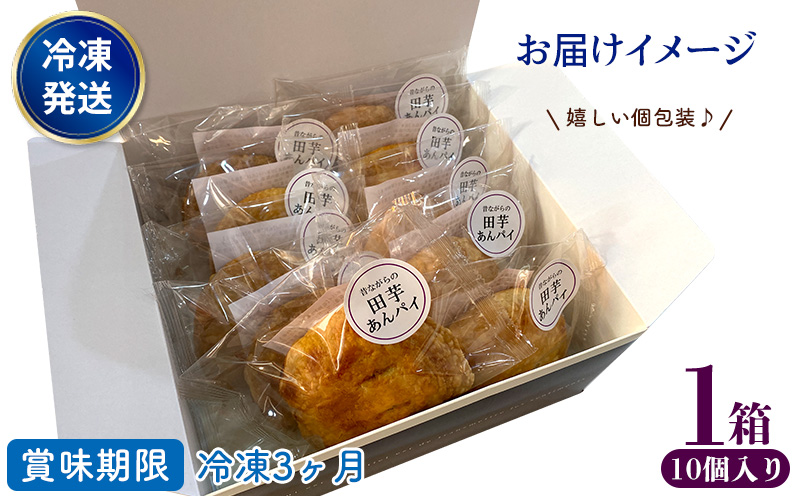 田芋パイ1箱(10個入り)　家庭用簡易包装 おきぽた 田芋パイ マンゴー スイーツ 専門店 OKIPOTA 洋菓子 焼き菓子 パイ生地 沖縄名物 贅沢 手作り 人気 おすすめ お土産 ギフト プレゼント 贈り物 沖縄 お取り寄せ