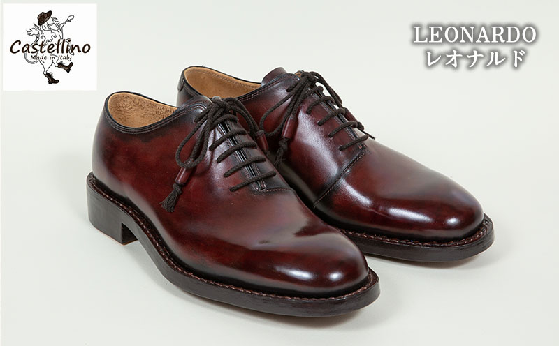 フルオーダーメイド靴　LEONARDO　レオナルド 【靴工房カステッリーノ】 革 靴 靴職人 フルオーダー オーダーメイド ハンドメイド レザー 日用品 ファッション 雑貨 イタリア 沖縄 おきなわ 名護 なご 革靴 工房 手作り レザーシューズ シューズ