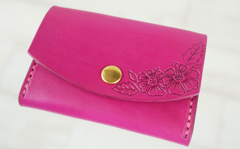 WingRoutes　コインケース　ピンク