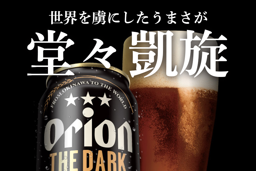 【オリオンビール】オリオン ザ・ダーク(350ml×24缶)1ケース