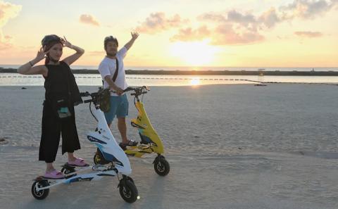 ＜体験＞沖縄初上陸のトライキー×ゴーカート　2名様（平和創造の森公園）