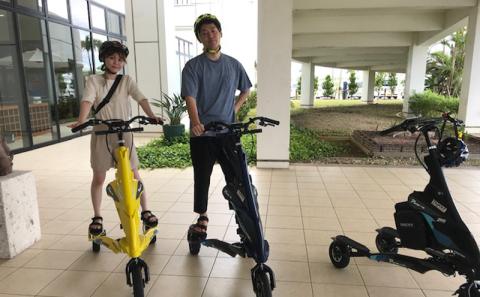 ＜体験＞沖縄初上陸のトライキー×ゴーカート　2名様（平和創造の森公園）