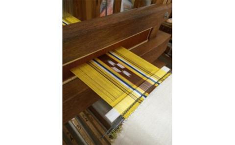 琉球紅型染め色差＆ミンサー織体験（4枚）