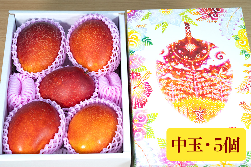 【2026年発送】沖縄県糸満産の「濃厚アップルマンゴー」2kg　オリジナル贈答用化粧箱入り　生産者：ゆいぐくるマンゴー 33-1