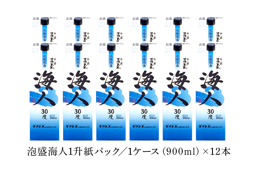 泡盛海人900mlパック1ケース