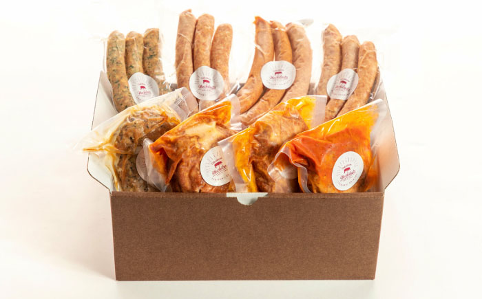 『命豚ソーセージ4種＆命豚ハンバーグ2種セット』 豚肉 ハンバーグ ソーセージ 詰め合わせ お取り寄せ 国産 ギフト 冷凍 沖縄市 / DELICATESSEN NUCHIBUTA [BCAR002]