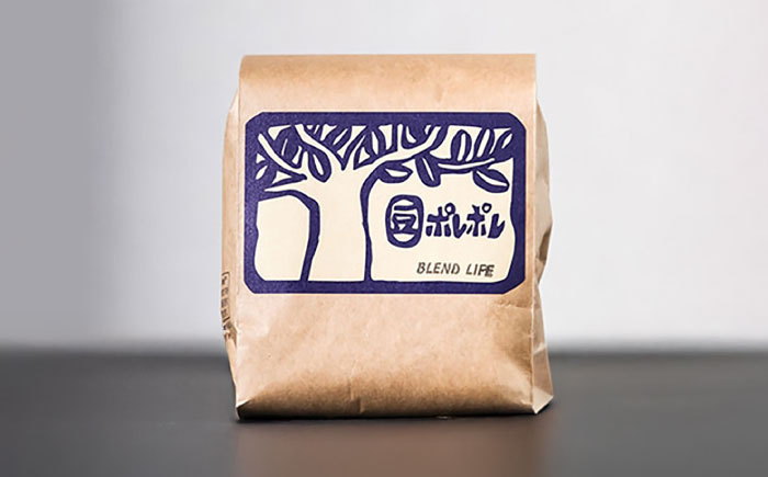 【全6回定期便】【粉に挽く】豆ポレポレオリジナルブレンド ブレンドライフ 150g コーヒー豆 珈琲豆 ブレンド ギフト 沖縄市 / 豆ポレポレ [BCAW017]