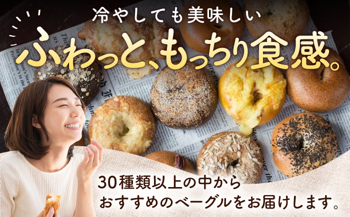 【全3回定期便】厳選おすすめ ベーグル 8個セット ベーグル詰め合わせ お取り寄せ 冷凍 パン セット 沖縄市 / ZEBRA.Bagel [BCAE008]