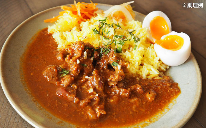 【腸活カレー】ボーンブロスのスパイスカレー＆ターメリックジャスミンライスセット (各3袋) 沖縄市 / BoneBrothFactoryOkinawa [BCAK009]