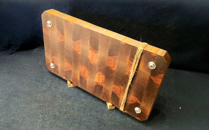 【木工房秀暖】沖縄県産木材100% カッティングボード (大) まな板 日本製 木製 キッチン用品 調理器具 沖縄市 / コザ工芸館ふんどぅ [BCAU025]