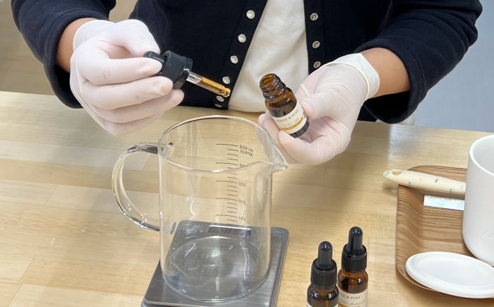 フレグランスキャンドル 『アクア&ハーブシリーズ ミニキャンドルセット』 キャンドル おしゃれ ルームフレグランス アロマキャンドル ギフト 沖縄市 8000円 / Earth & Pure [BCDJ008]