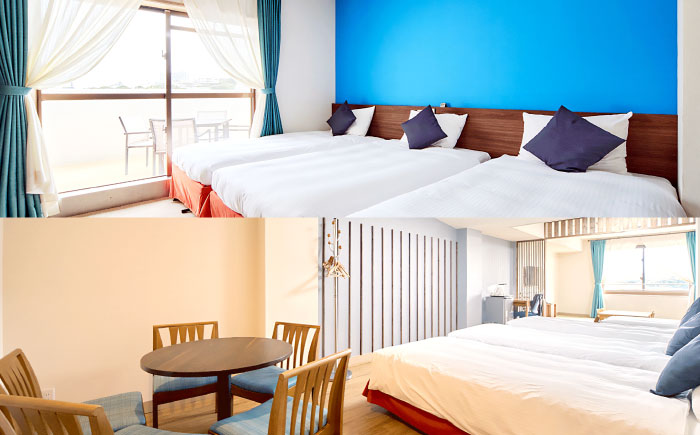 和洋室 1泊2日 宿泊券 (最大6名様/朝食付き) 未就学のお子様 添い寝無料 宿泊利用券 沖縄旅行 ホテル チケット ギフト 沖縄市 / ライカムファミリーリゾートホテル [BCEH003]