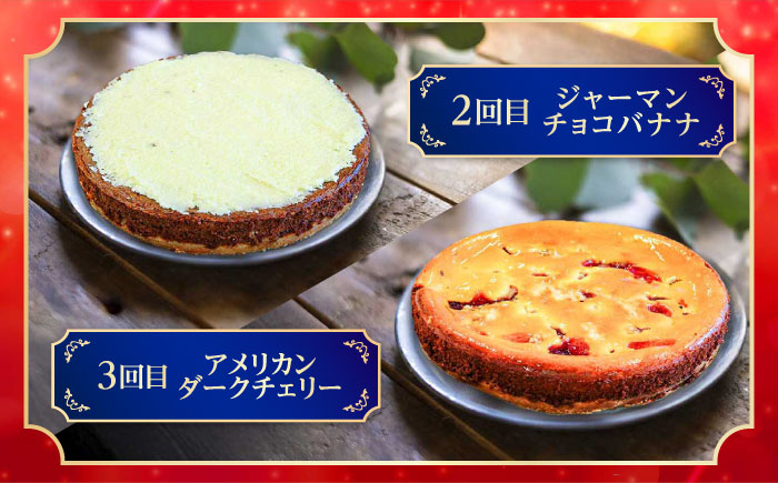 【全5回定期便】ピザ屋が作る沖縄アメリカンチーズケーキ (18cm / 650g) チーズケーキ ケーキ 冷凍 取り寄せ ギフト 沖縄市 / 株式会社ファーストマーク [BCZZ006]