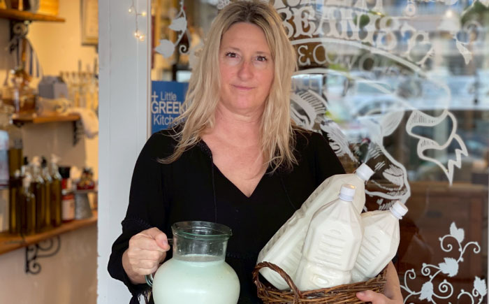 Cheeseanista チーザニスタ Little Island tyri (マリネードチーズ 牛乳×1・ヤギ乳×1) ＆ 沖縄ヨーグルト×3 沖縄市 / Little GREEK Kitchen [BCAT004]