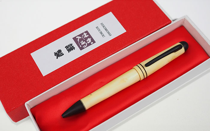 沖縄県産 木製ボールペン (オールウッドシリーズ / 1本) ボールペン 文房具 ギフト プレゼント おしゃれ 沖縄市 / かねせん工房 [BCBS006]