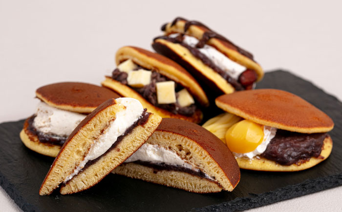 生クリームどら焼き詰め合わせセット (チョコアーモンド) (12個) 沖縄市 / 和菓子屋 春風堂 [BCCL006] 冷凍