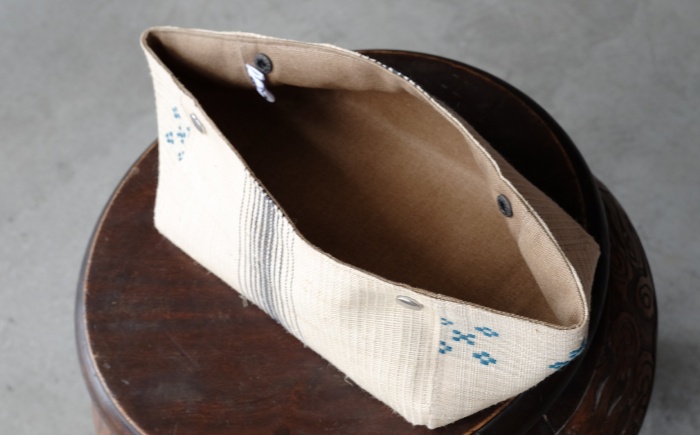 経浮花織 ティッシュケース ユーチイチチ ティッシュカバー ティッシュボックス おしゃれ かわいい 沖縄市 / FABRIC SHOP MINAMI [BCCS004-02]