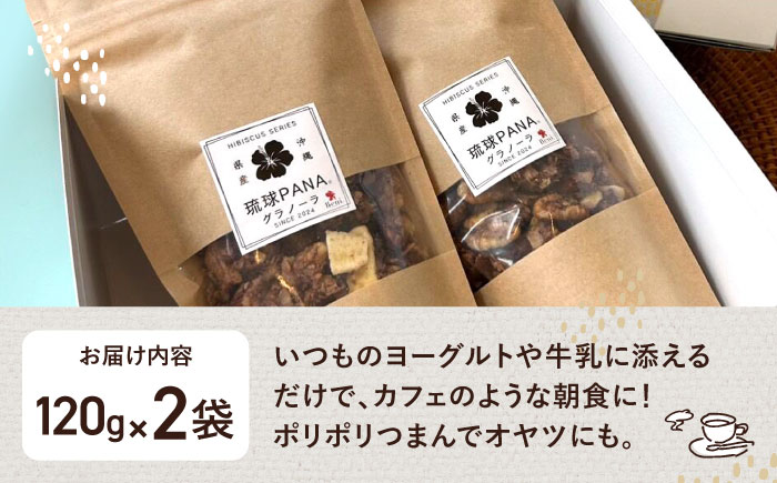 琉球PANA(R)米粉グラノーラ 2個 スイーツ セット ギフト お菓子 グルテンフリー 沖縄市 10000円 / GLUCKS [BCDY002]