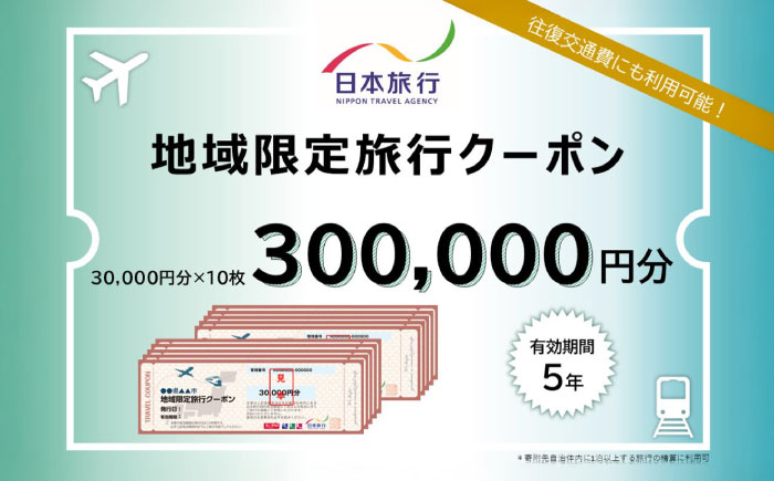 沖縄県沖縄市 日本旅行 地域限定旅行クーポン 30万円分 旅行券 チケット 宿泊券 プレゼント ギフト 300000円 沖縄市 / 株式会社日本旅行 [BCAC006]