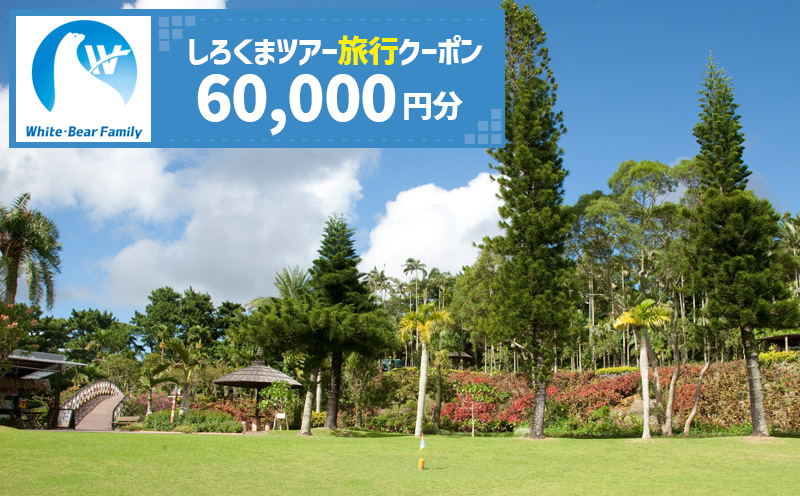 【沖縄市】しろくまツアーで利用可能なWEB旅行クーポン (6万円分) 沖縄旅行 観光 ツアー トラベルクーポン 電子クーポン 60000円 沖縄市 / 株式会社ホワイト・ベアーファミリー [BCAV005]