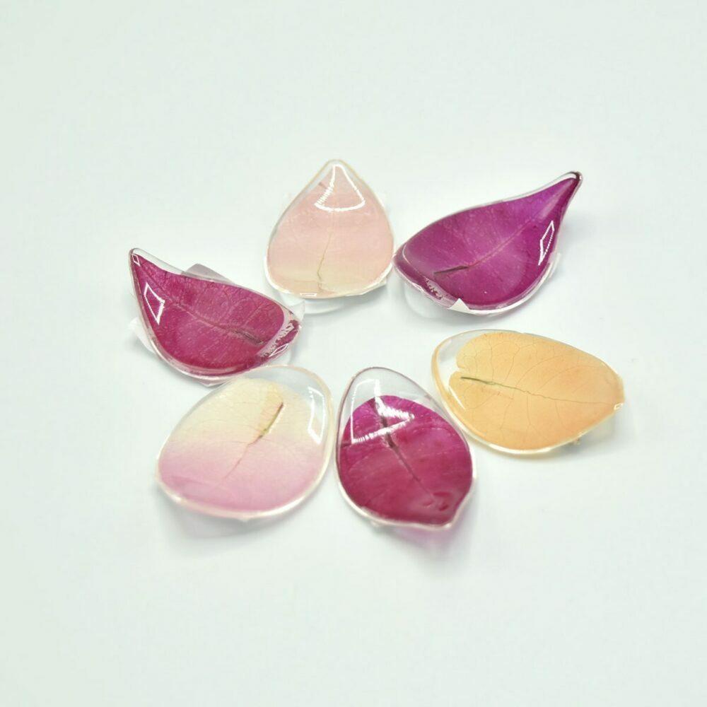 ブーゲン箸置き (5つセット) 箸置き はしおき おしゃれ カトラリー ギフト 沖縄市 / 株式会社東南植物楽園 [BCBY010]