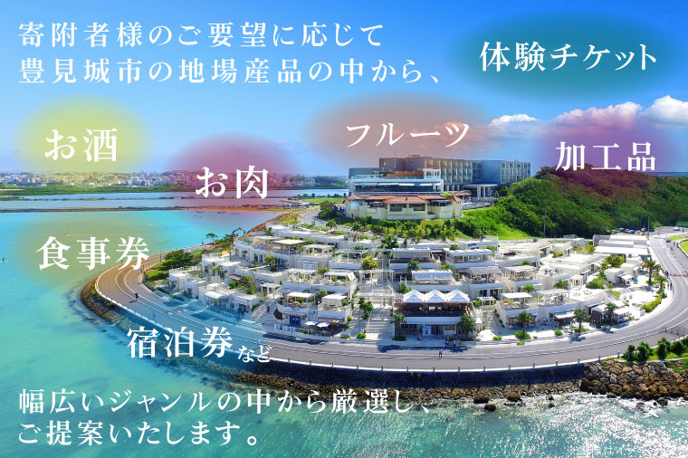 【提案型】沖縄県豊見城市コンシェルジュコース（25万円分）｜沖縄県 沖縄 豊見城市 後から選べる 選べる ホテル 旅行 観光 フルーツ 果物 マンゴー 海 コース 人気 送料無料 提案型(CK003)