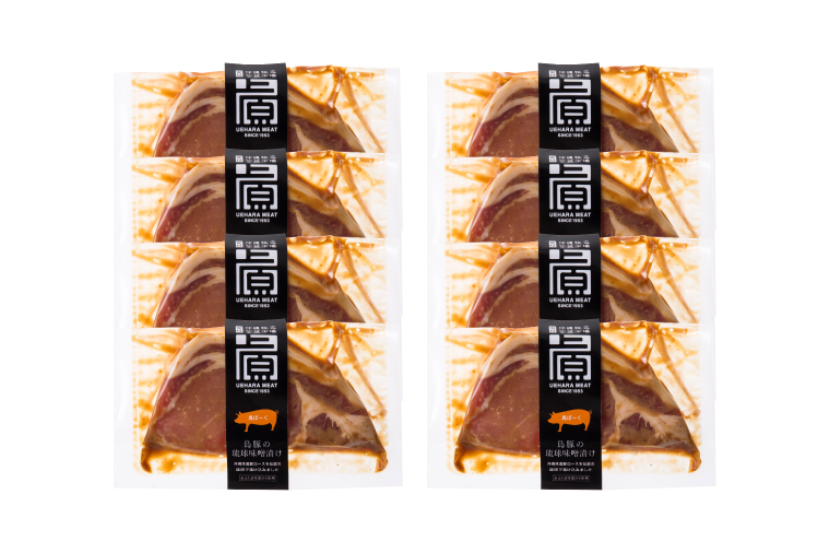 島豚の琉球味噌漬けセット|肉 お肉 にく 豚肉 ロース 琉球味噌 まるたま特選味噌 味噌漬け 沖縄伝統 沖縄県 豊見城市（AG006-1）