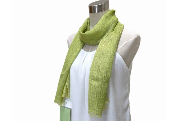 ウージ染めバンブーレーヨンショール｜ストール ショール ウージ染め 沖縄 おきなわ 沖縄県 ウージ 伝統 沖縄県 豊見城市(AI023)