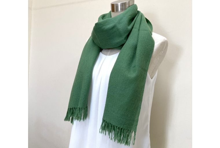 AI029-1　ウージ染めストール～ウール～