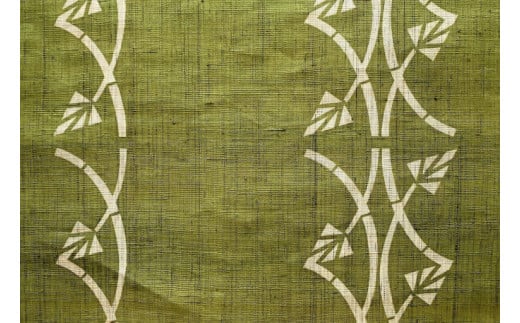 AI013　ウージ染めタペストリー（ウージの穂）