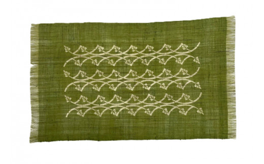 AI007　ウージ染めテーブルセンターウージの穂