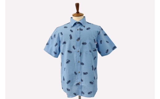 【Coconut Juice】 かりゆしウェア Clear Vision(27)【カラー：ライトブルー、サイズ：M】｜かりゆし 服 衣服 沖縄 かりゆしウェア おきなわ 沖縄県 豊見城市(CB020)